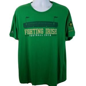 Official The Shirt 29 Years Notre Dame Fighting Irish Football Green Tshirt XL